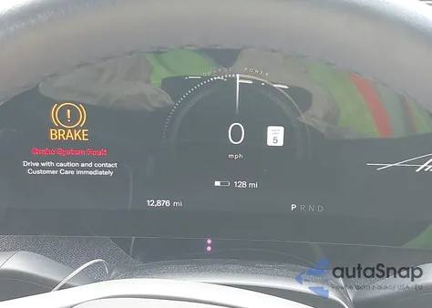 2024 Lucid Air Pure z USA, uszkodzony, nr VIN 50EA1PGA0RA002634